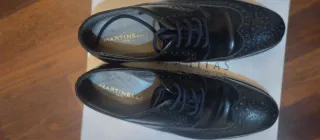 Zapatos Martinelli Negros Brogue