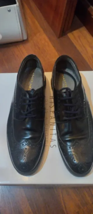 Zapatos Martinelli Negros Brogue