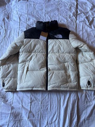 Chaqueta The North Face Beige/Negra Talla M