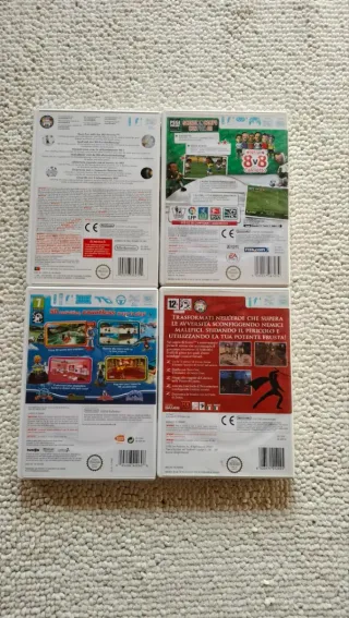 4 Giochi Wii: Wii Play, FIFA 09, Zorro, Go Vacatio