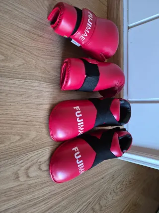 Protecciones Fujimae Taekwondo ITF talla S