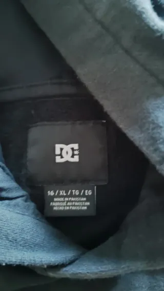 Sudadera DC Shoes niño negra talla 16