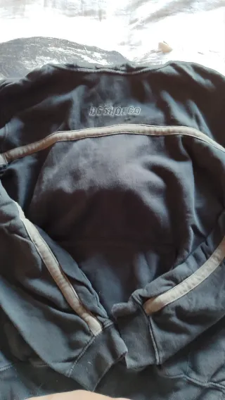 Sudadera DC Shoes niño negra talla 16