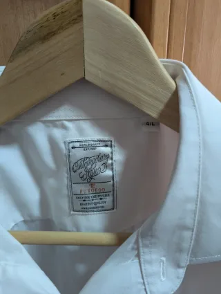 Camisa blanca Puro Ego hombre