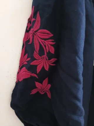 Vestido Tommy Bahama Azul/Rosa Talla M