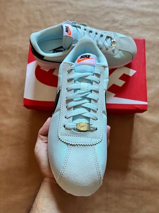 Zapatillas Nike Cortez Azul y Negro