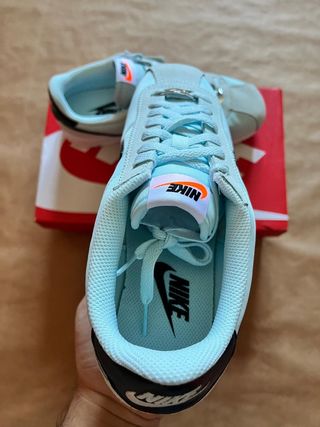 Zapatillas Nike Cortez Azul y Negro