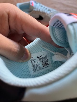 Zapatillas Nike Cortez Azul y Negro