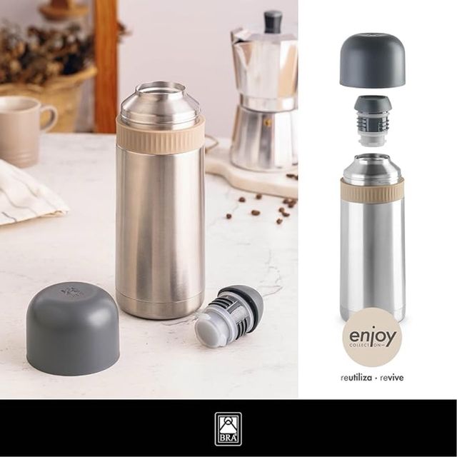 Termo in acciaio inossidabile 500ml BRA NUOVO