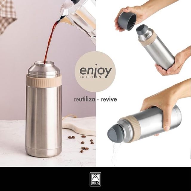 Termo in acciaio inossidabile 500ml BRA NUOVO