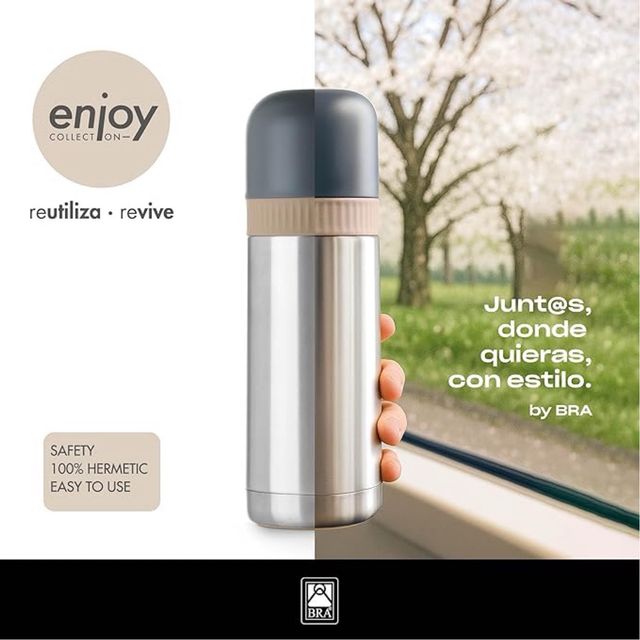 Termo in acciaio inossidabile 500ml BRA NUOVO