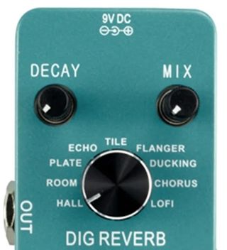 Pedal M-VAVE DIG REVERB Guitarra