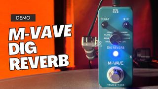Pedal M-VAVE DIG REVERB Guitarra