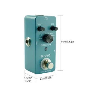 Pedal M-VAVE DIG REVERB Guitarra