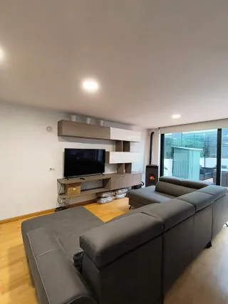 Sofá rinconera,cheslong, Gris Oscuro.