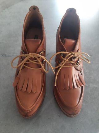 Pikolinos_Botín Mujer marrón