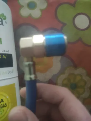 Gas R12/R134a compatible. Manómetro para coche.