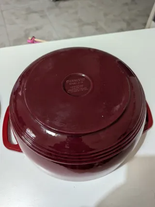 Olla de Hierro Fundido 5 Litros Redonda