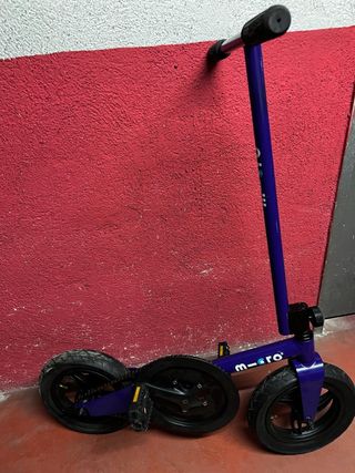 Bicicleta Micro compacta sin sillín