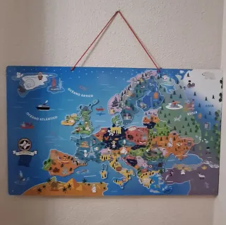 Mapa Europa Educativo Imanes