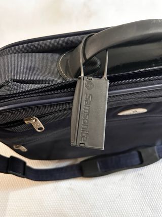 Maletín Samsonite Negro/Gris
