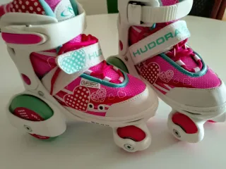 Patines Hudora Niña Talla 30-33 Ajustables