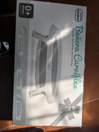 Bañera plegable Asalvo Curviflex 0+ meses