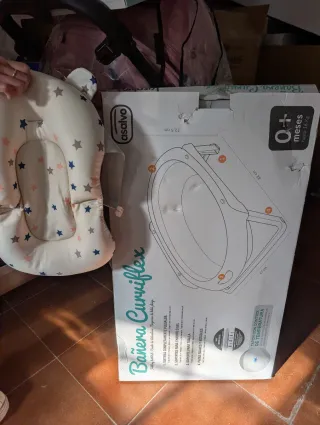 Bañera plegable Asalvo Curviflex 0+ meses