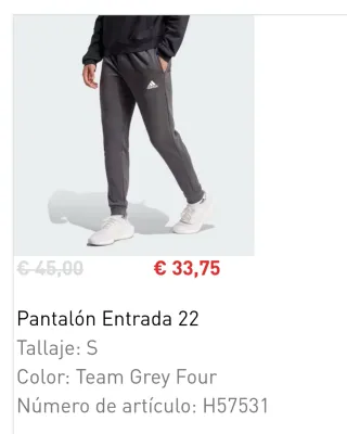 Sudadera y pantalón Adidas Talla S Nuevo