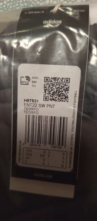 Sudadera y pantalón Adidas Talla S Nuevo