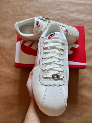 Zapatillas Nike Cortez Blancas y Rosas