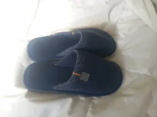 Zapatillas de casa azules