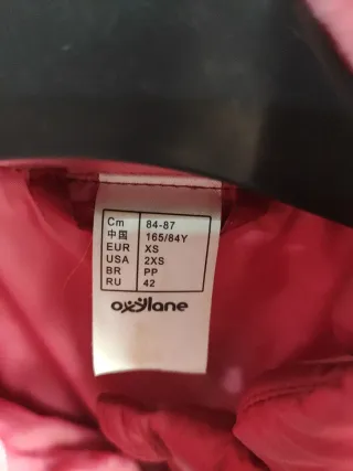 Chaquetón de mujer Quechua rojo talla XS