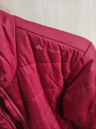 Chaquetón de mujer Quechua rojo talla XS