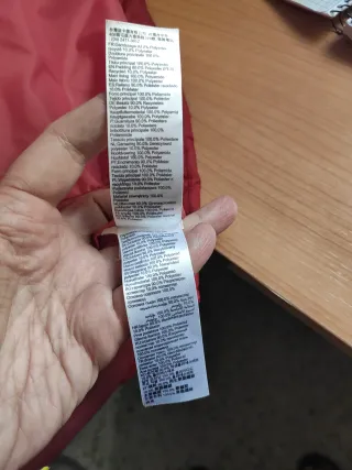 Chaquetón de mujer Quechua rojo talla XS