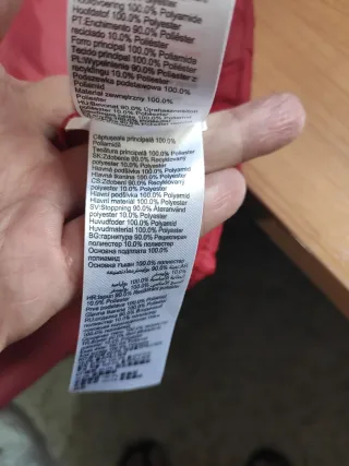 Chaquetón de mujer Quechua rojo talla XS