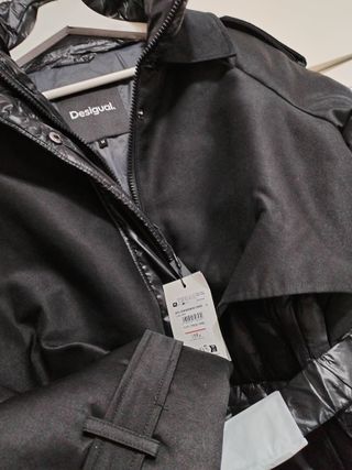 Chaqueta acolchada hibrida Desigual