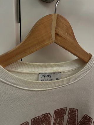 Sudadera Alabama marrón Bershka
