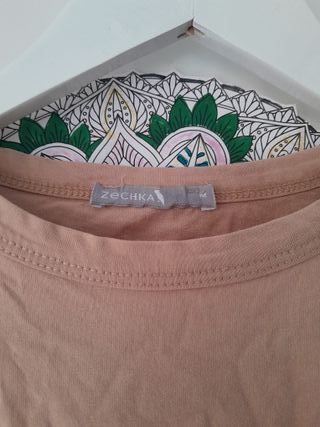 Crop Top Beige Talla Única