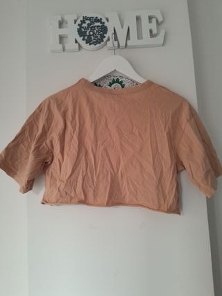 Crop Top Beige Talla Única