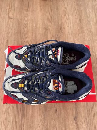 Nike Air Max 96 II QS Blackened blue Gym Red