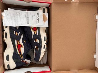 Nike Air Max 96 II QS Blackened blue Gym Red