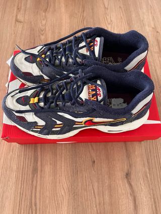 Nike Air Max 96 II QS Blackened blue Gym Red