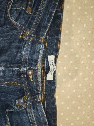 Pantalones Vaqueros Cortos Hombre Azul/Gris