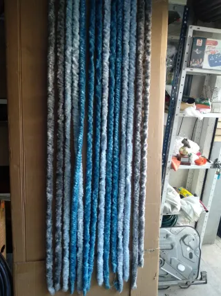 Cortina de tela para camping