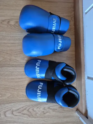 Protecciones Taekwondo Fujimae Talla XS