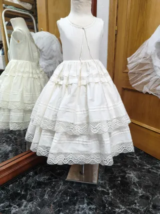 Cancán fallera niña talla 50 de margarita vercher