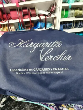 Cancán fallera niña talla 50 de margarita vercher