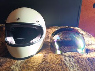 Casco Biltwell Gringo Blanco hueso Talla M