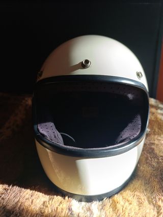 Casco Biltwell Gringo Blanco hueso Talla M
